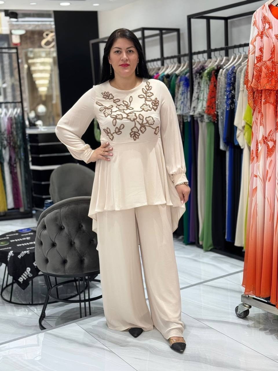 Two Piece plus size.