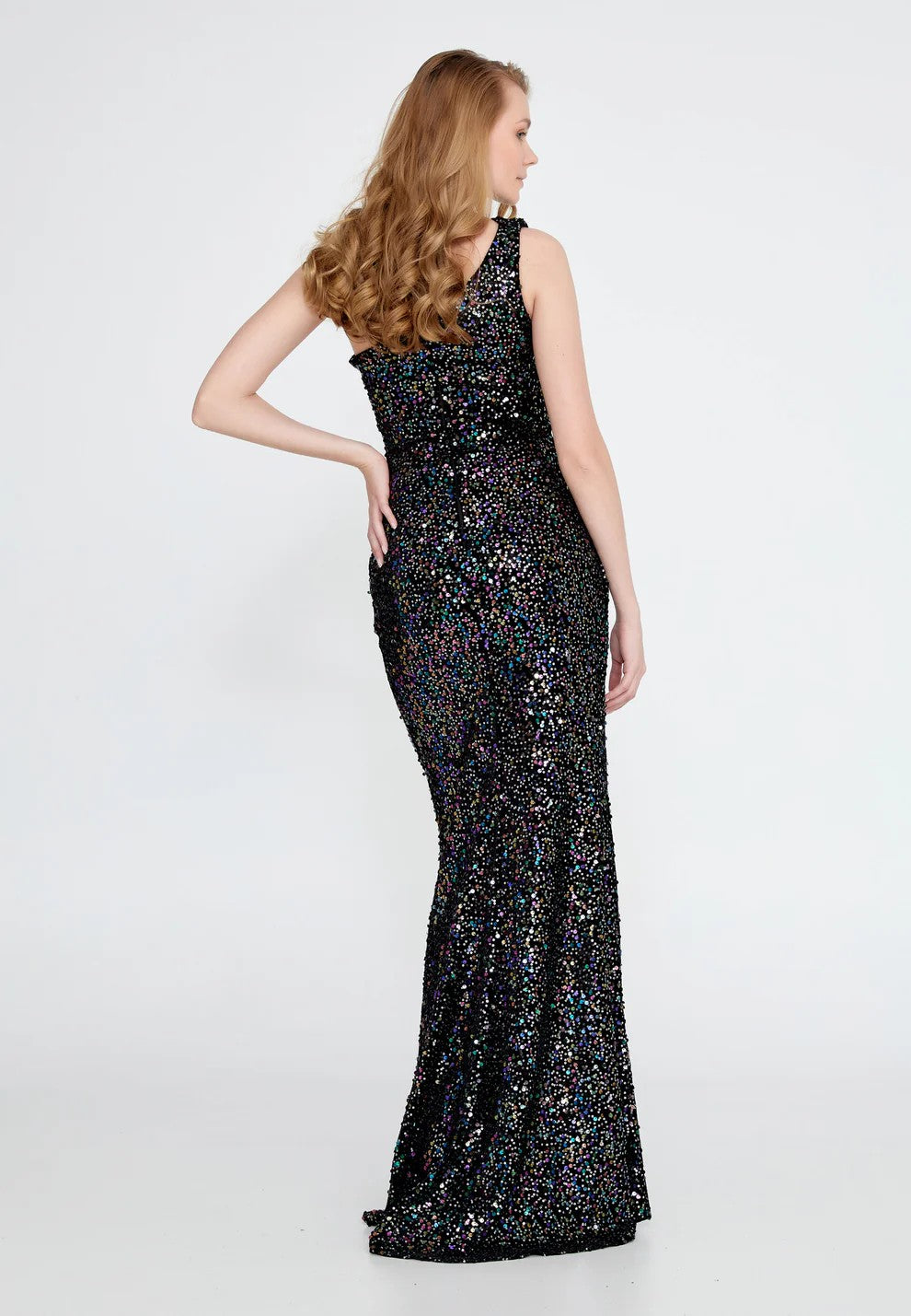 Maxi Sequin Mermaid Regular Evening Dress