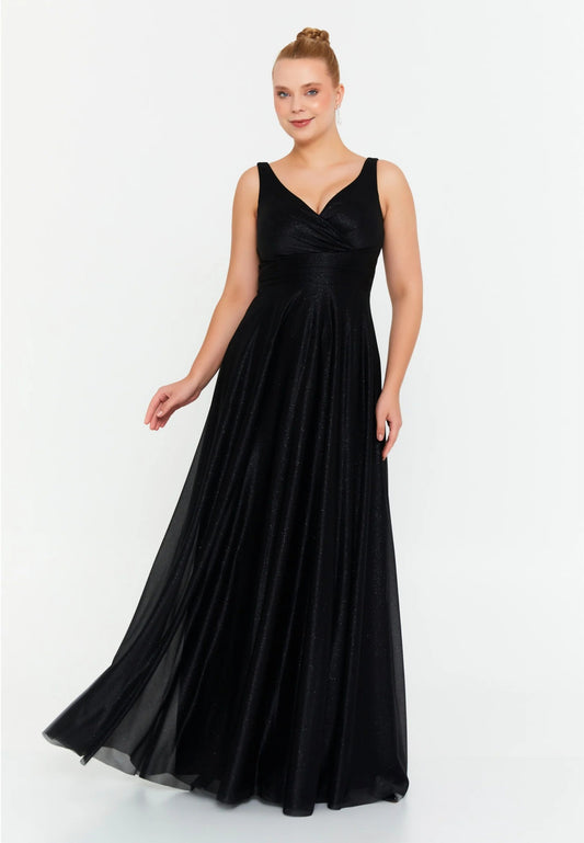 Sleeveless Maxi Chiffon Column Regular Wedding Guest Dress