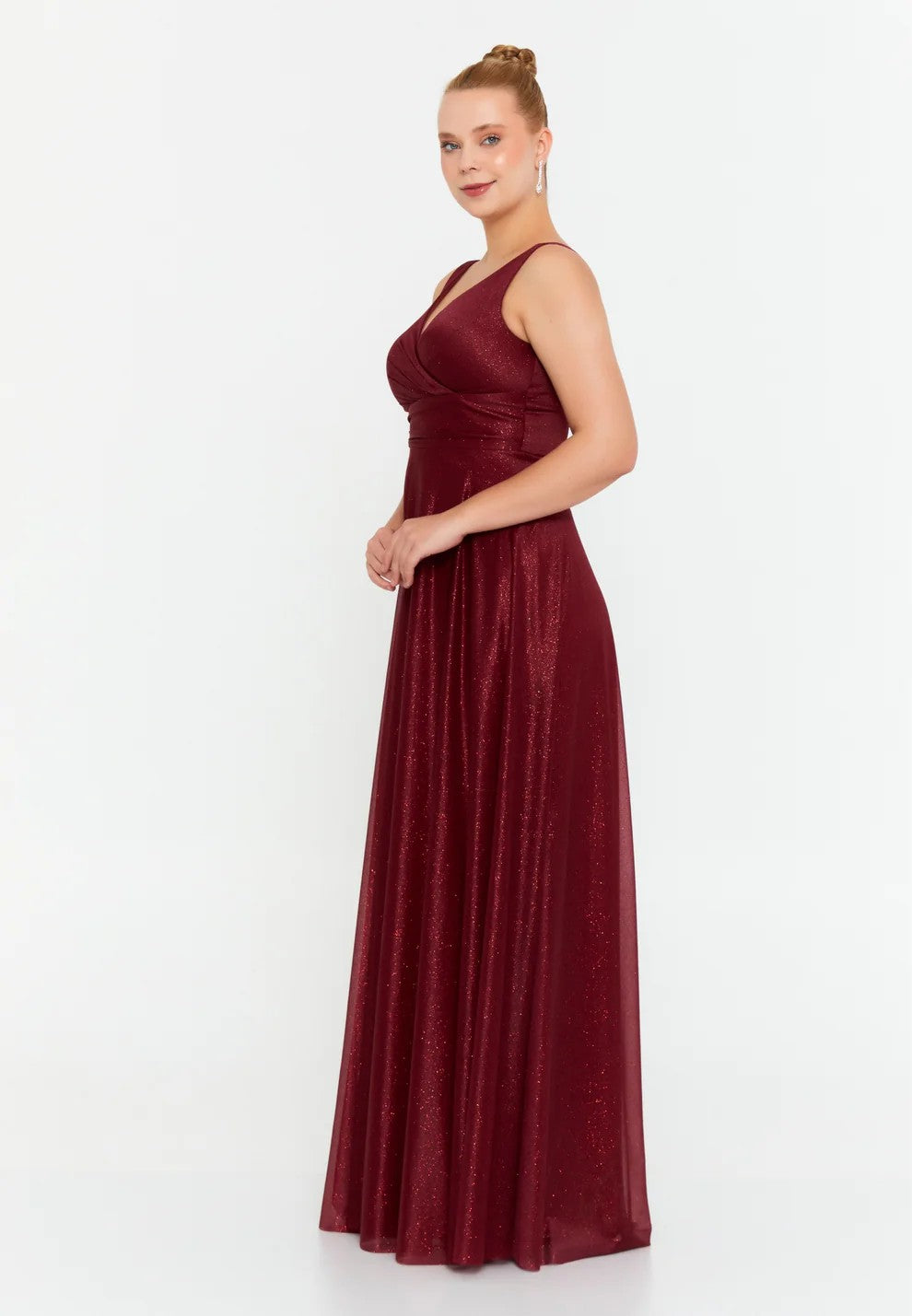 Column Regular Wedding Guest Dress Sleeveless Maxi Chiffon