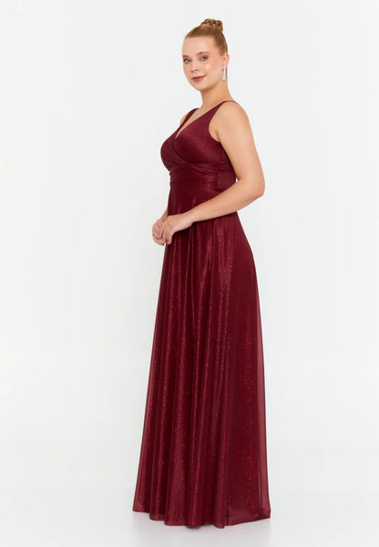 Column Regular Wedding Guest Dress Sleeveless Maxi Chiffon