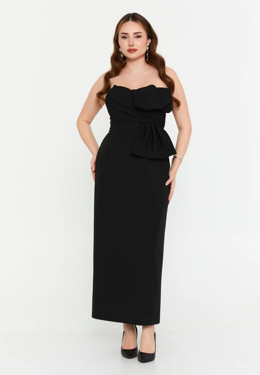 Midi Regular Evening Dress Strapless
