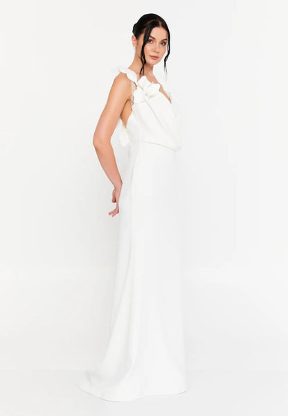 One-Shoulder Regular Evening Dress