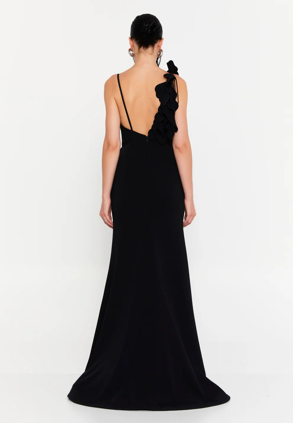 One-Shoulder Regular Evening Dress
