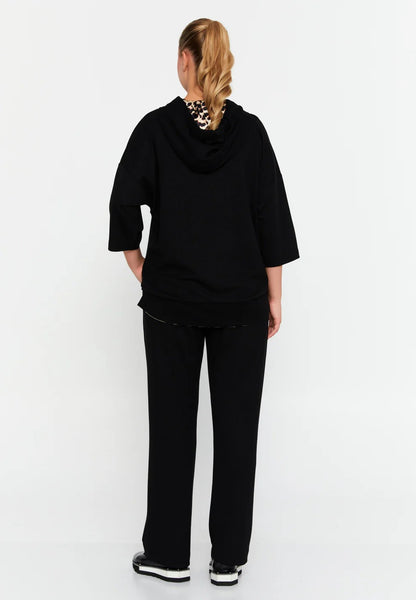 Cotton Printed Plus Size Two-Piece Outfit