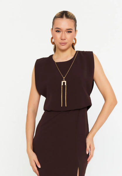 Midi Regular Evening Dress